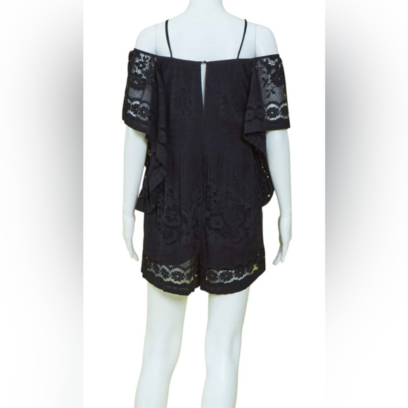 Alice McCall Camellia Lace Ruffled Playsuit - Picture 4 of 6